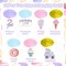 Pastel Ice Cream “Two Sweet” 2nd Birthday Party Decorations – Ice Cream & Donut Hanging Swirls, Summer-Themed Streamers for Baby’s Second Birthday Ice Cream Party